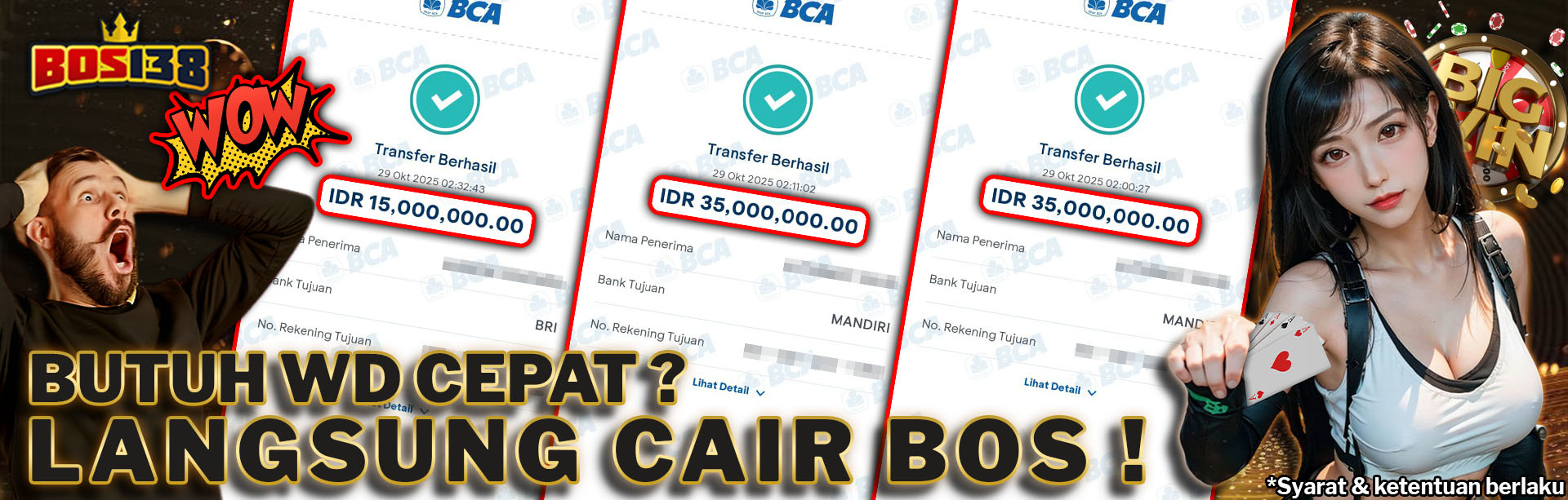 Banner Member WD Bos138