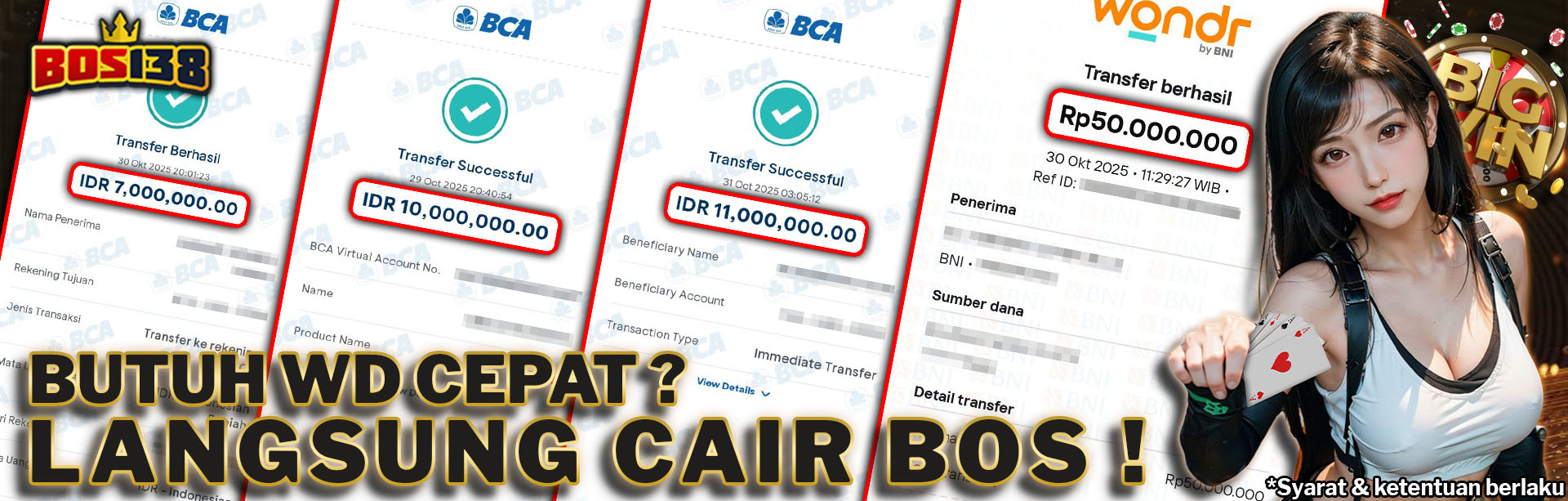 Banner Member WD Bos138