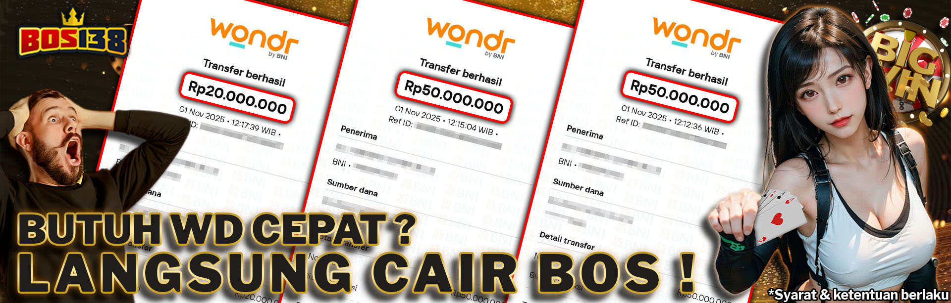 Banner Member WD Bos138