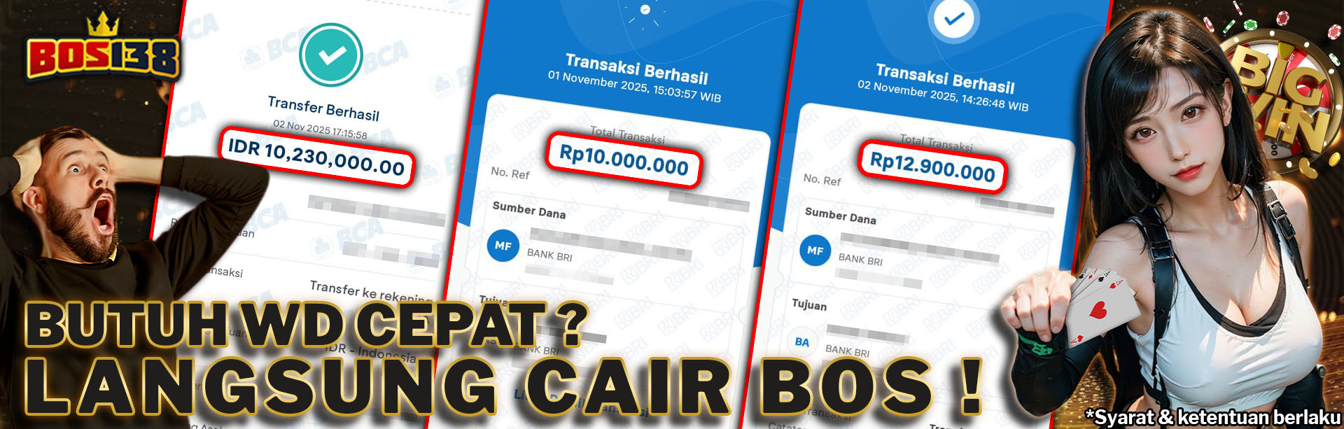 Banner Member WD Bos138