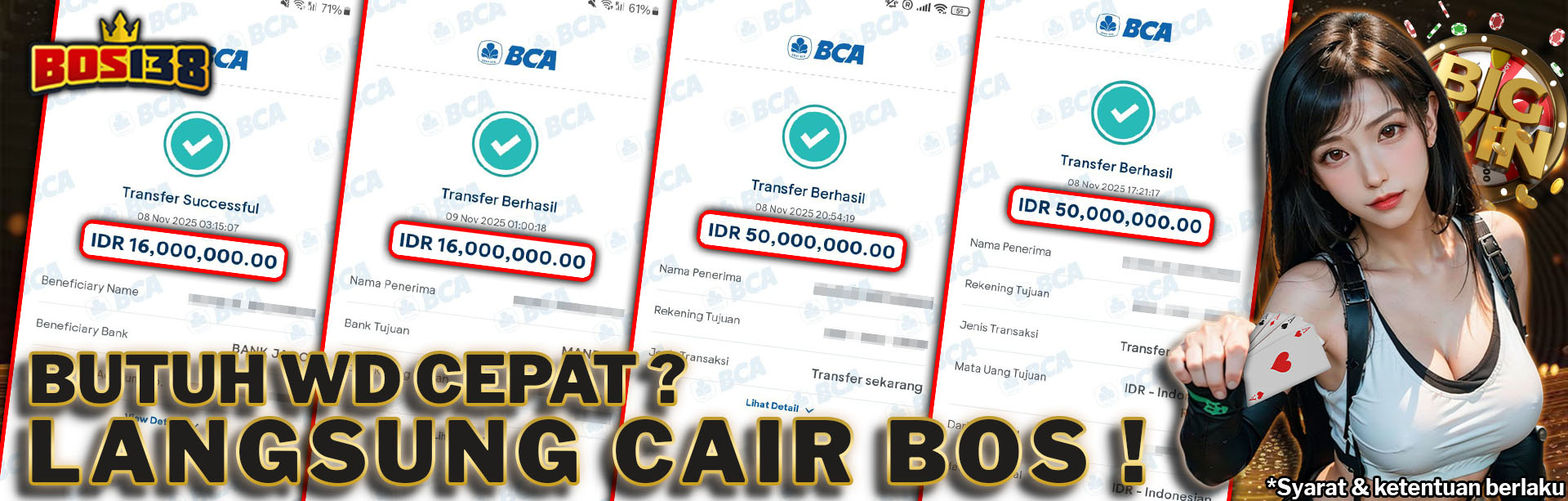 Banner Member WD Bos138