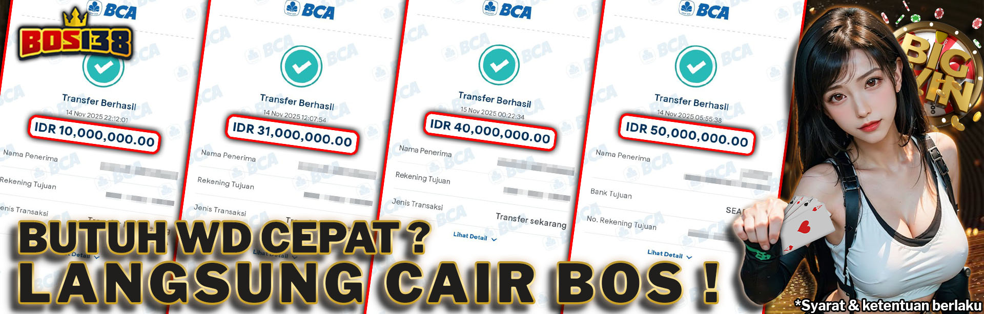 Banner Member WD Bos138