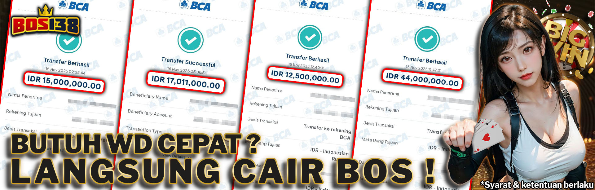 Banner Member WD Bos138