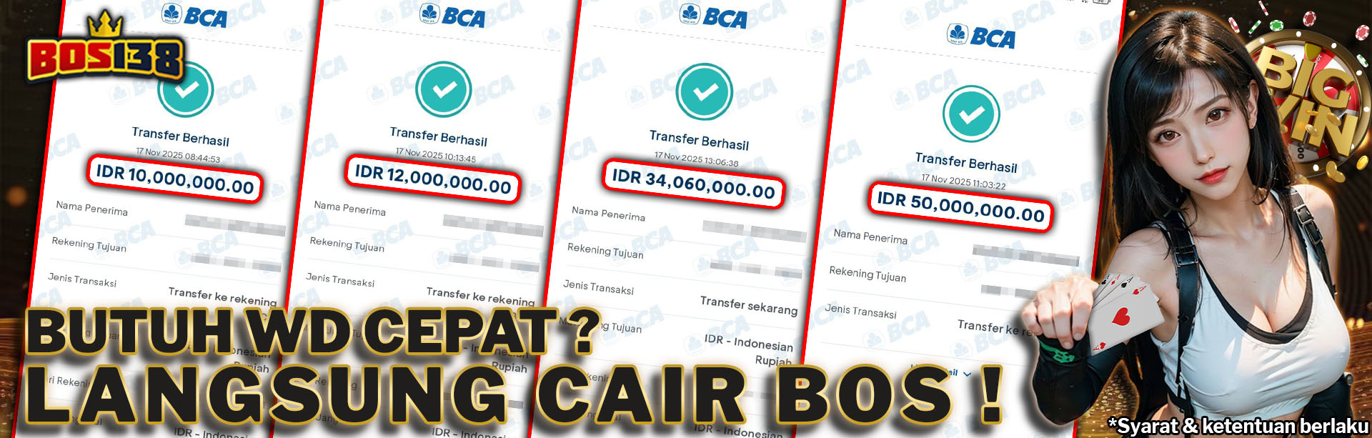 Banner Member WD Bos138