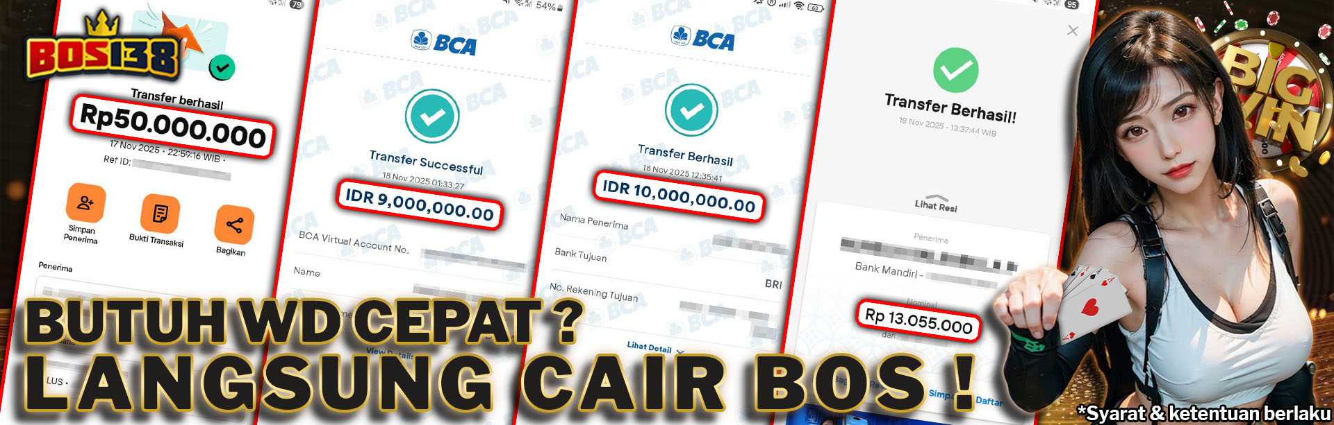 Banner Member WD Bos138