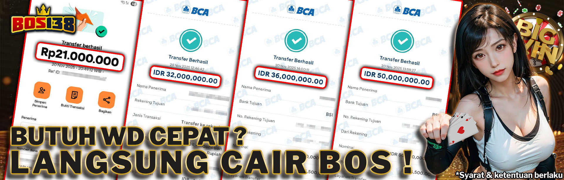 Banner Member WD Bos138