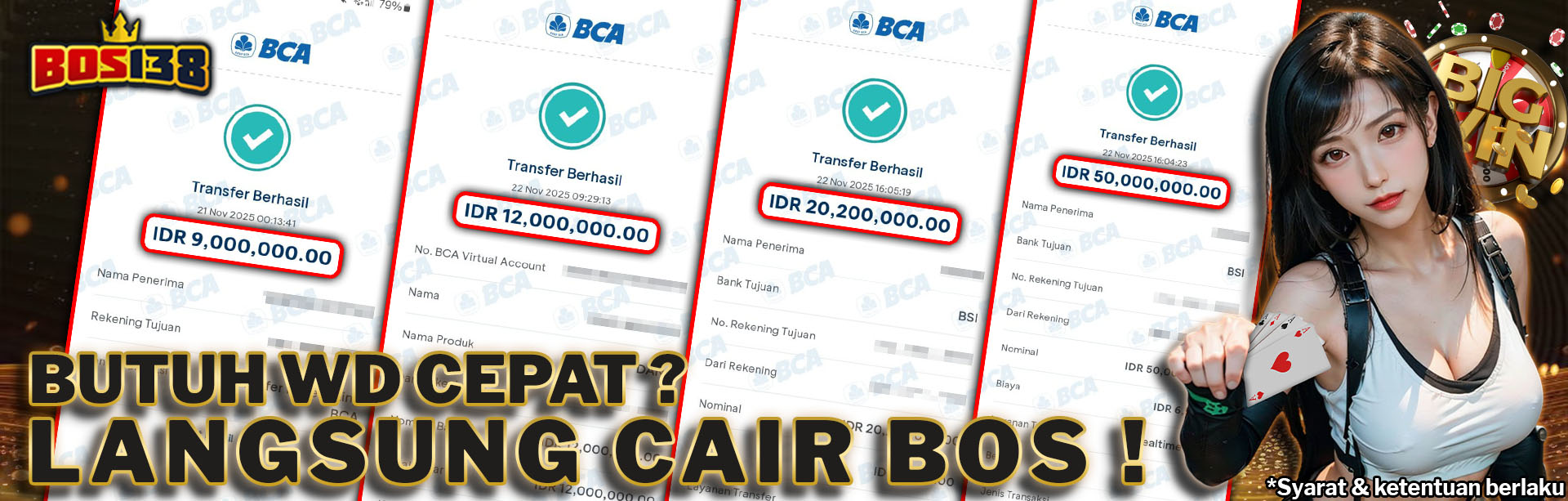 Banner Member WD Bos138