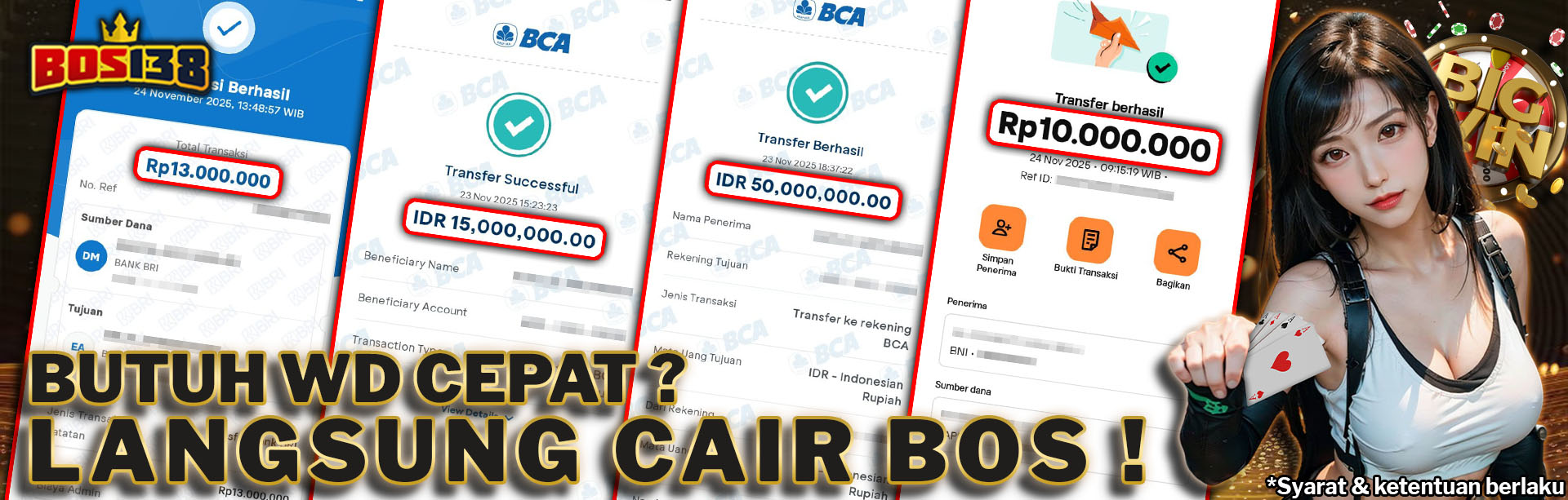 Banner Member WD Bos138