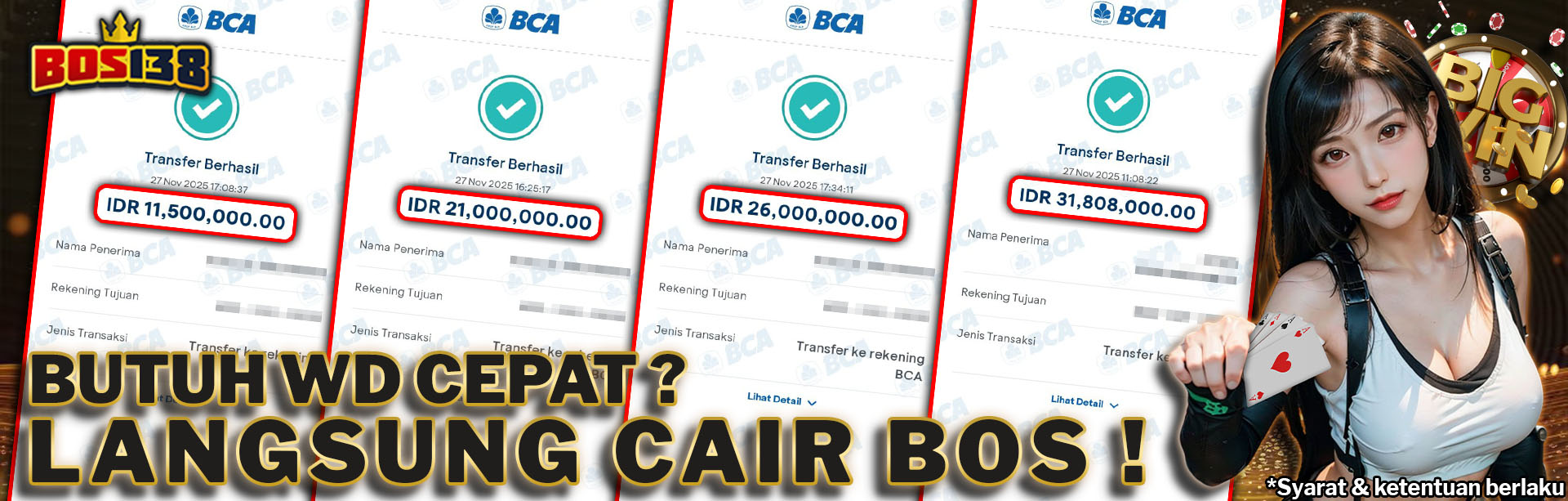 Banner Member WD Bos138