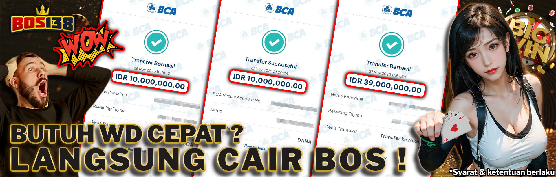 Banner Member WD Bos138