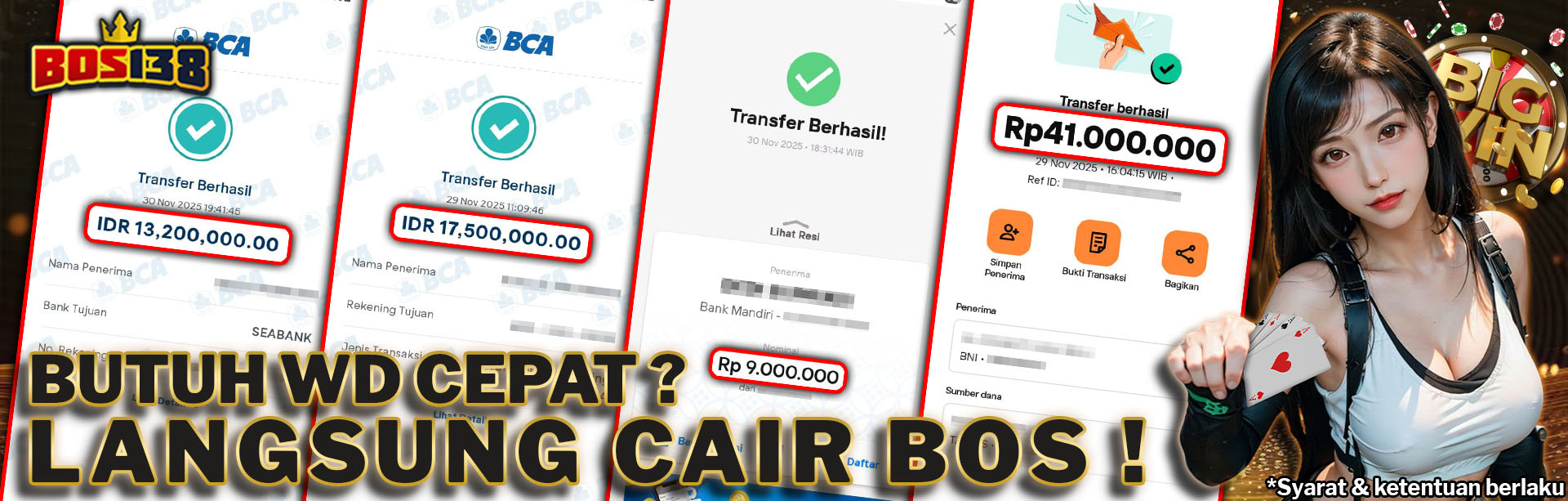 Banner Member WD Bos138