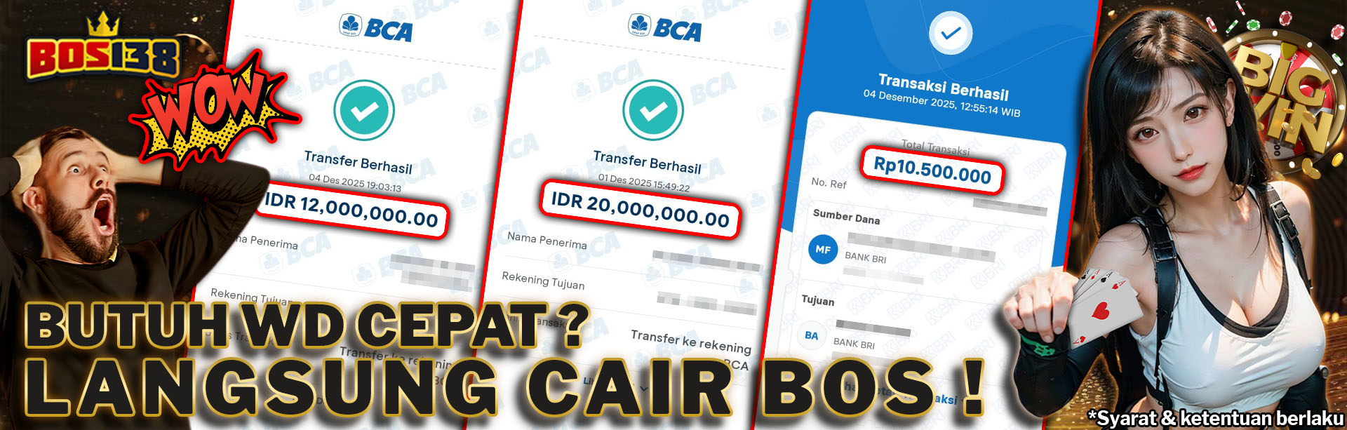 Banner Member WD Bos138