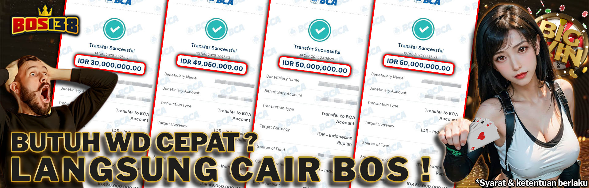 Banner Member WD Bos138