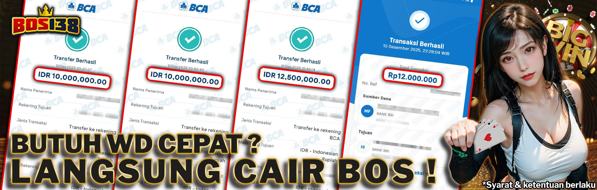 Banner Member WD Bos138