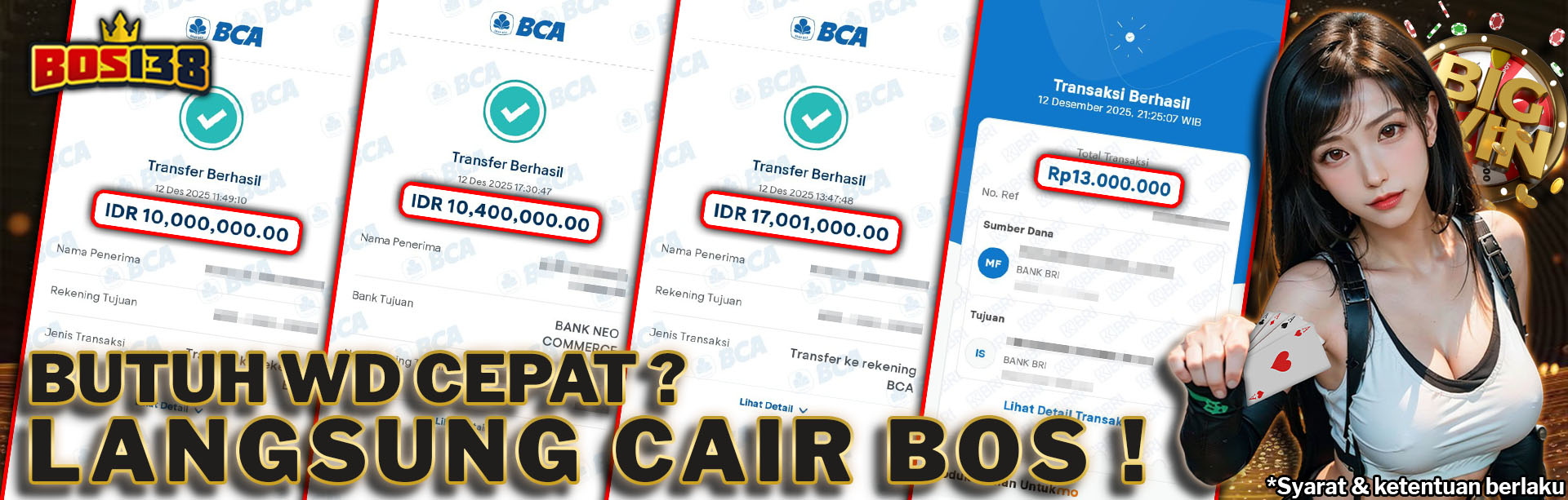 Banner Member WD Bos138