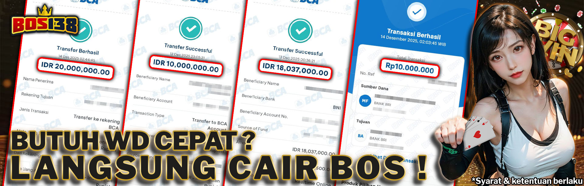 Banner Member WD Bos138