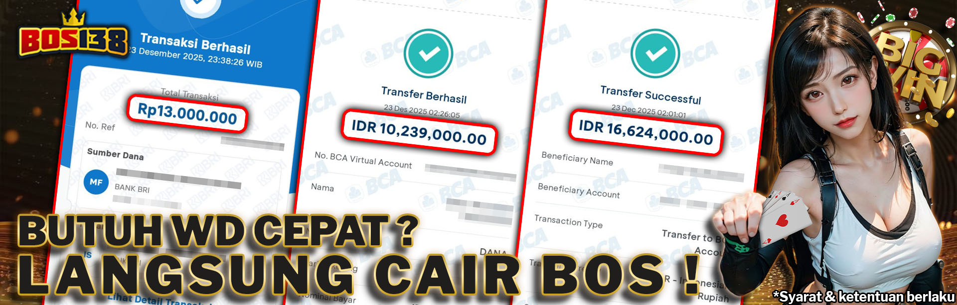 Banner Member WD Bos138