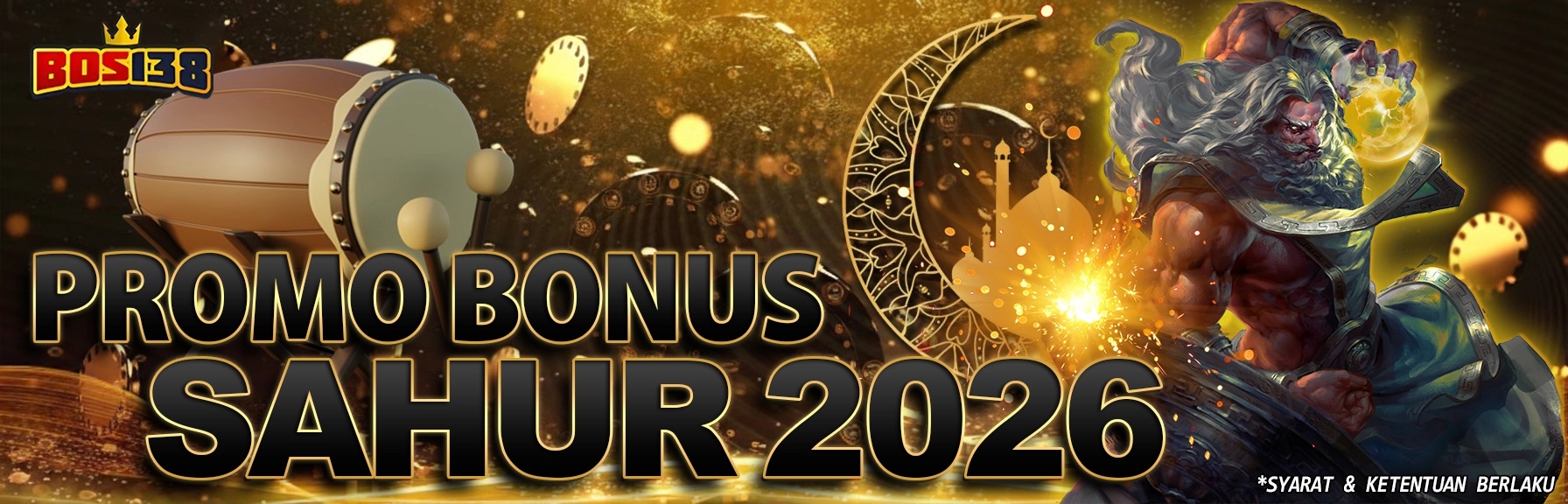 PROMO BONUS SAHUR 2026 Bos138