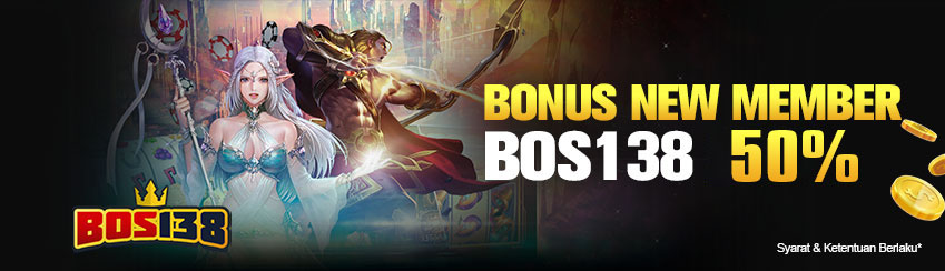 Bonus New Member 50% BOS138
